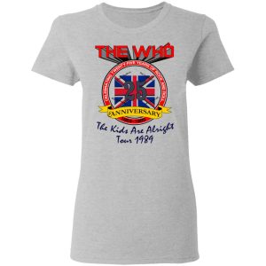 The Who 25 Anniversary The Kids Are Alright Tour 1989 T-Shirts 3 The Who 25 Anniversary The Kids Are Alright Tour 1989 T Shirts 12