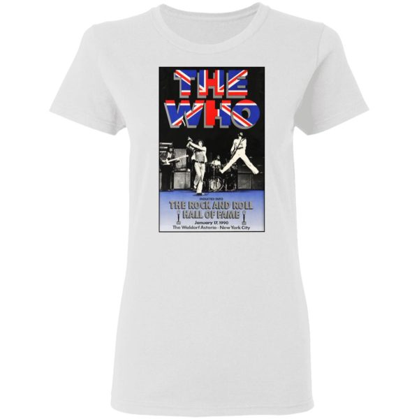 The Who The Rock And Roll Hall Of Fame T-Shirts, Hoodies, Sweater