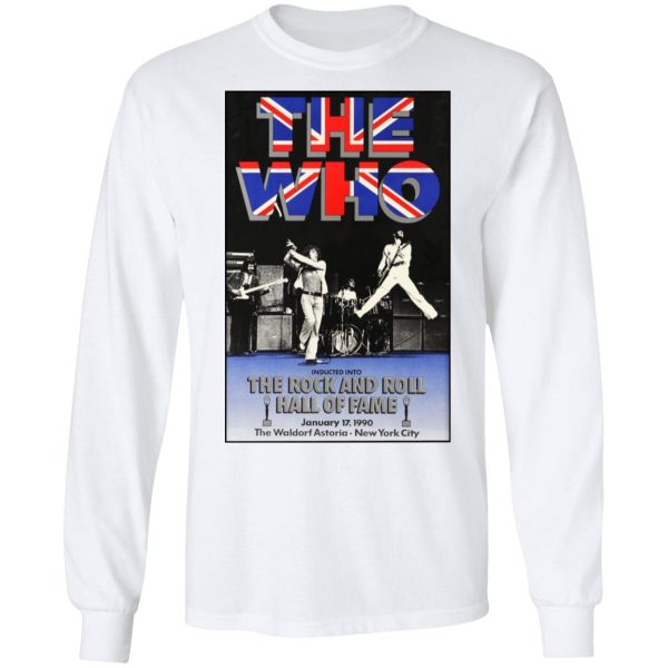 The Who The Rock And Roll Hall Of Fame T-Shirts, Hoodies, Sweater