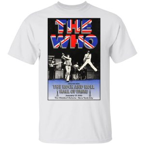 The Who The Rock And Roll Hall Of Fame T-Shirts, Hoodies, Sweater 10 The Who The Rock And Roll Hall Of Fame T Shirts Hoodies Sweater 8