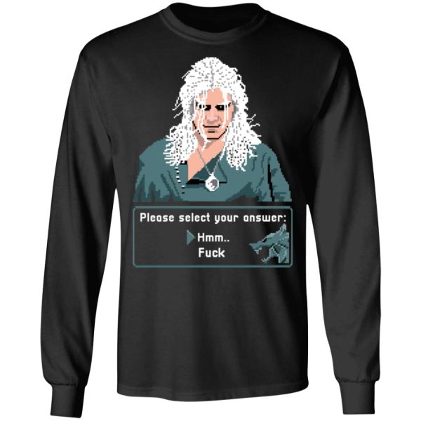 The Witcher Please Select Your Answers Fuck T-Shirts