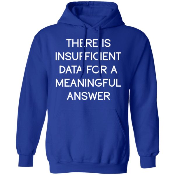 There Is Insufficient Data For A Meaningful Answer T-Shirts, Hoodies, Sweater