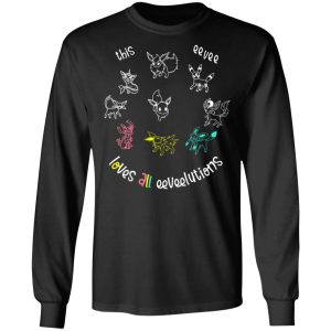 This Eevee Loves All Eeveelutions Pokemon T-Shirts, Hoodies, Sweater 8 This Eevee Loves All Eeveelutions Pokemon T Shirts Hoodies Sweater 5