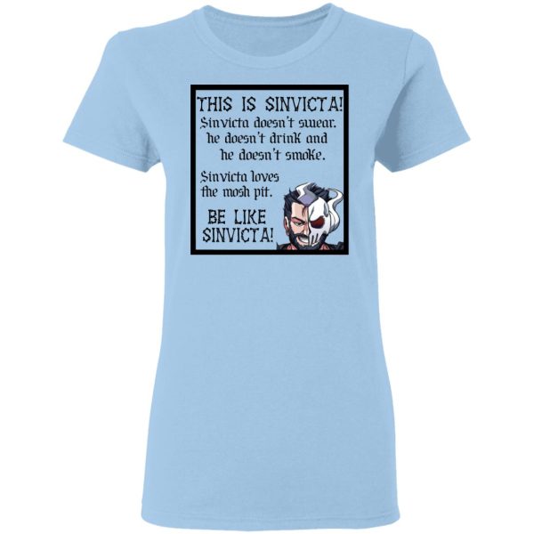 This Is Sinvicta Doesn’t Swear Drink Smoke Be Like Sinvicta T-Shirts