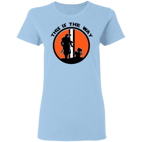 This Is The Way The Mandalorian Silhouette Star Wars T-Shirts, Hoodies, Sweater