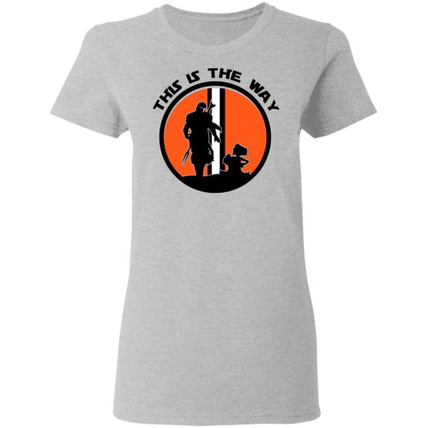 This Is The Way The Mandalorian Silhouette Star Wars T-Shirts, Hoodies, Sweater