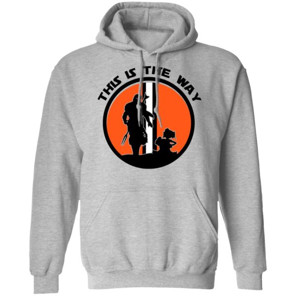 This Is The Way The Mandalorian Silhouette Star Wars T-Shirts, Hoodies, Sweater