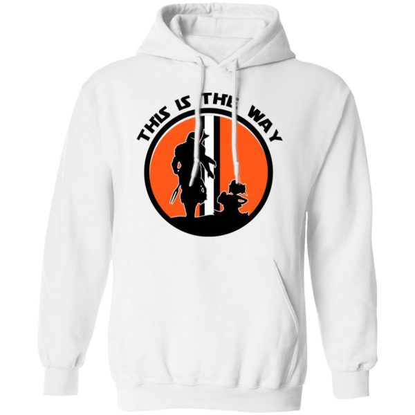 This Is The Way The Mandalorian Silhouette Star Wars T-Shirts, Hoodies, Sweater