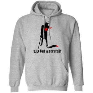 Tis But A Scratch Monty Python Viny Shirt 7 Tis But A Scratch Monty Python Viny Shirt 5