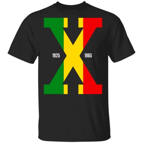 Tri Color Malcolm X T-Shirts