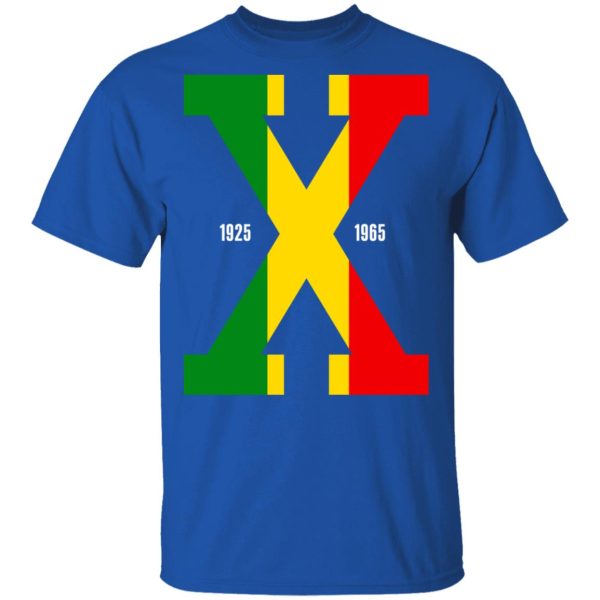 Tri Color Malcolm X T-Shirts