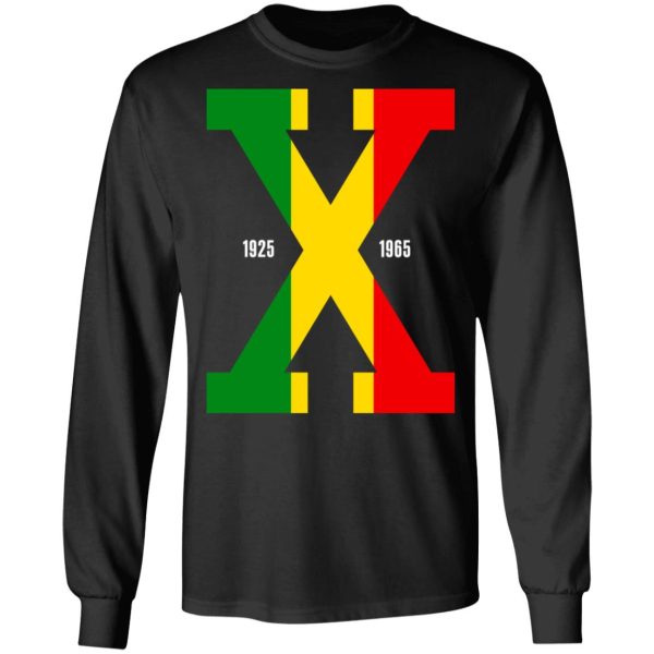 Tri Color Malcolm X T-Shirts