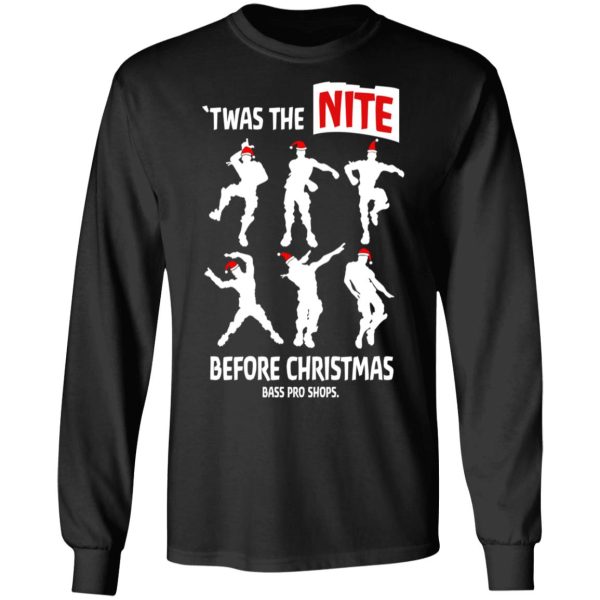 Twas The Nite Before Christmas Bass Pro Shops T-Shirts