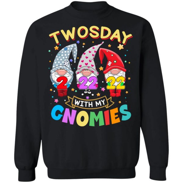 Twosday With My Gnomies 22 2 2022 T-Shirts, Hoodies, Sweater