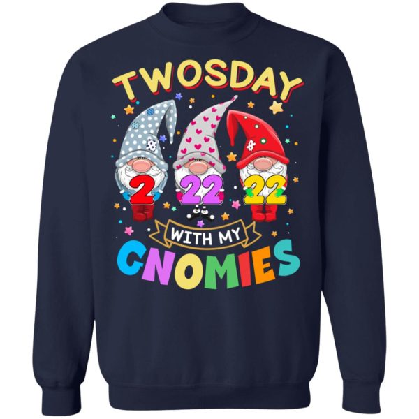 Twosday With My Gnomies 22 2 2022 T-Shirts, Hoodies, Sweater