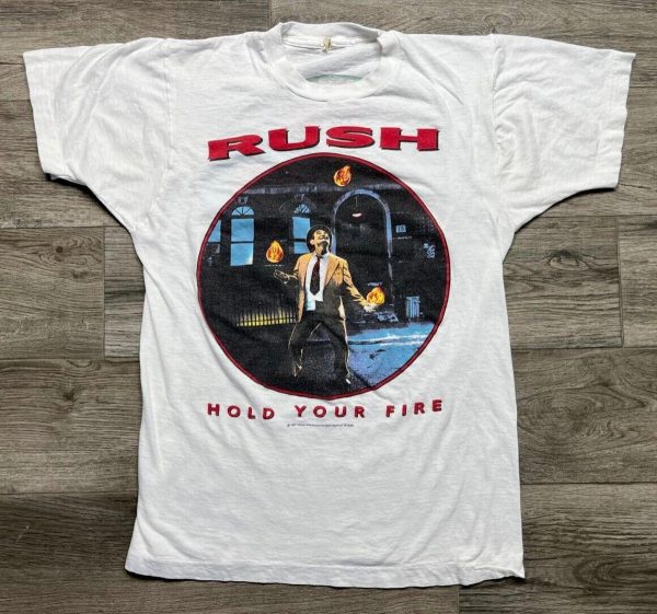 Vintage Rush Hold Your Fire Tour Shirt – Apparel, Mug, Home Decor – Perfect Gift For Everyone