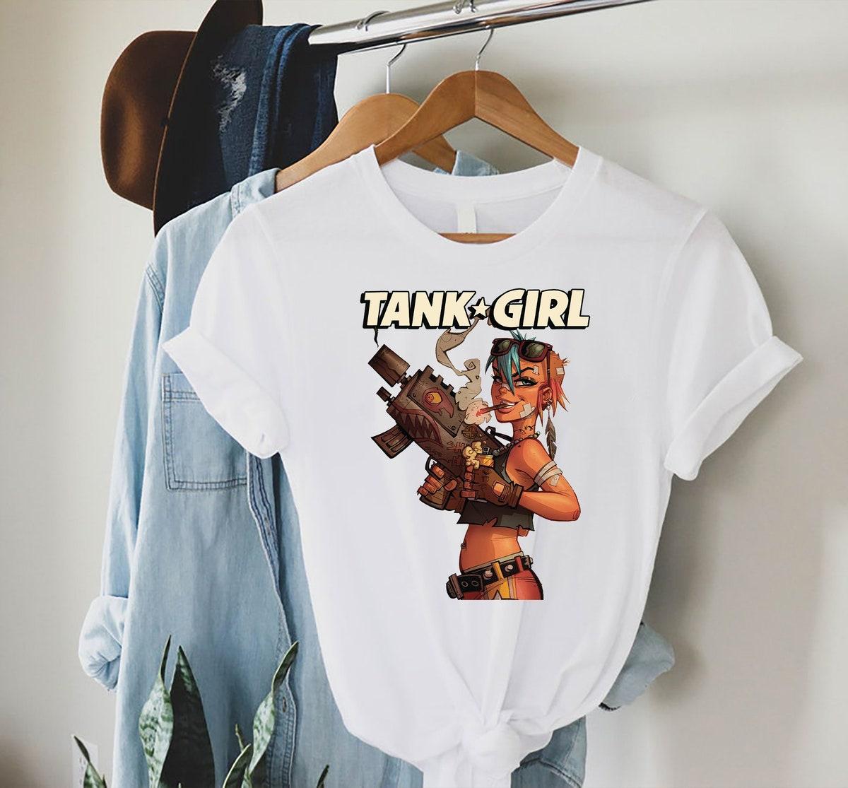 Vintage Tank Girl T-shirt - Apparel, Mug, Home Decor - Perfect Gift For Everyone Vintage Tank Girl T-shirt - Apparel, Mug, Home Decor - Perfect Gift For Everyone