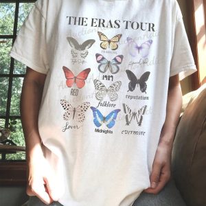 Vintage The Butterfly The Eras Tour Shirt – Apparel, Mug, Home Decor – Perfect Gift For Everyone