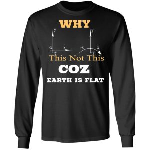 Why This Not This Coz Earth Is Flat T Shirts Hoodies Sweater 5