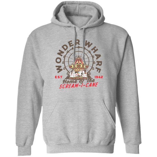 Wonder Wharf Home Of The Scream I Cane Est 1942 T-Shirts, Hoodies, Sweater