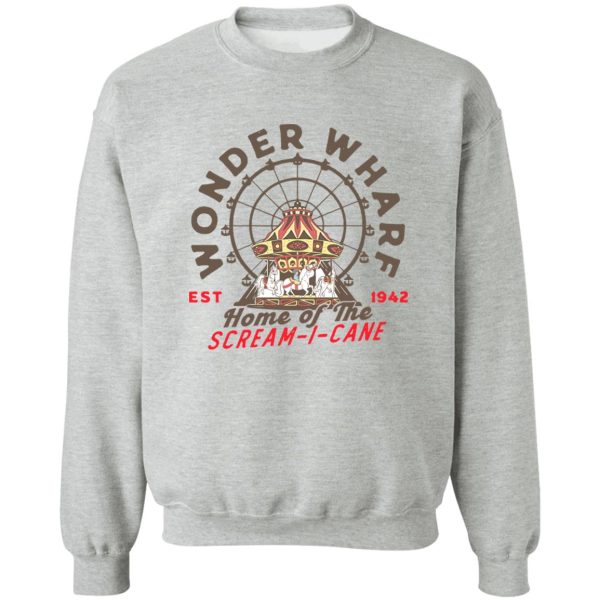 Wonder Wharf Home Of The Scream I Cane Est 1942 T-Shirts, Hoodies, Sweater