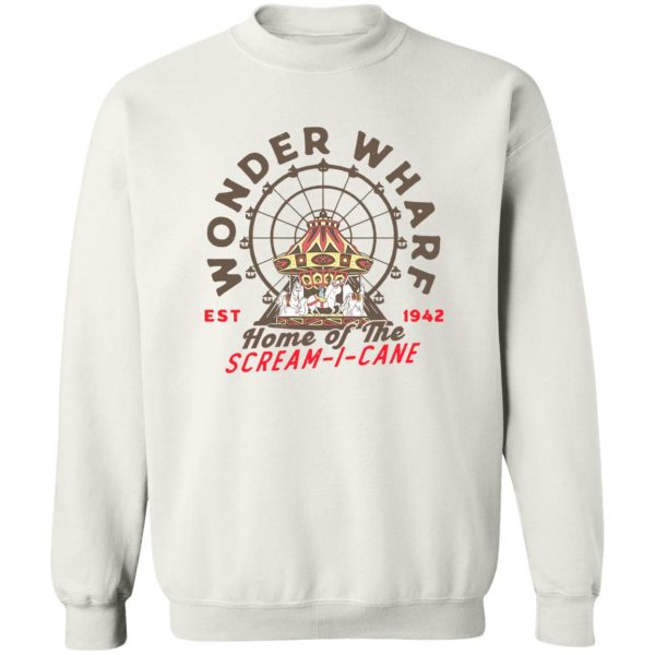 Wonder Wharf Home Of The Scream I Cane Est 1942 T-Shirts, Hoodies, Sweater