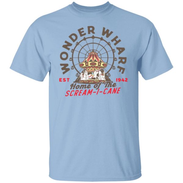 Wonder Wharf Home Of The Scream I Cane Est 1942 T-Shirts, Hoodies, Sweater