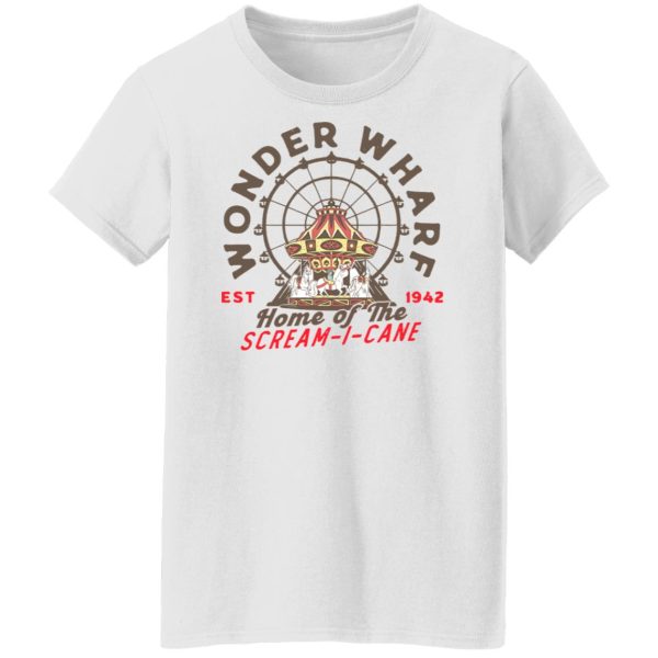 Wonder Wharf Home Of The Scream I Cane Est 1942 T-Shirts, Hoodies, Sweater