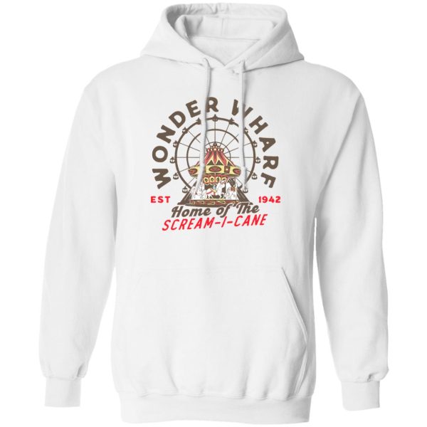 Wonder Wharf Home Of The Scream I Cane Est 1942 T-Shirts, Hoodies, Sweater