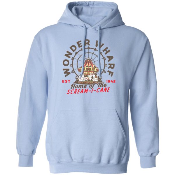 Wonder Wharf Home Of The Scream I Cane Est 1942 T-Shirts, Hoodies, Sweater