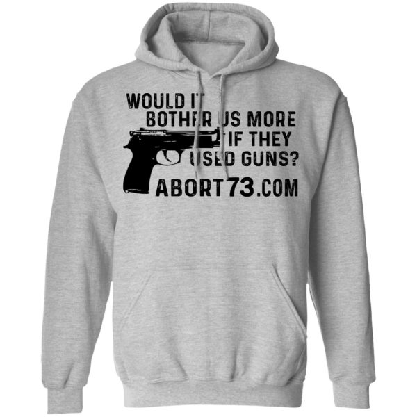 Would It Bother Us More if They Used Guns Shirt