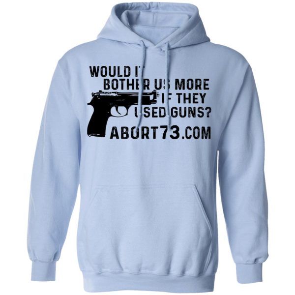 Would It Bother Us More if They Used Guns Shirt