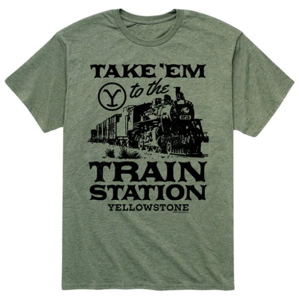 Yellowstone Train Station Shirt – Apparel, Mug, Home Decor – Perfect Gift For Everyone