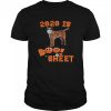 2020 Is Boo Sheet Halloween Irish Terrier Dog Wear Mask shirt