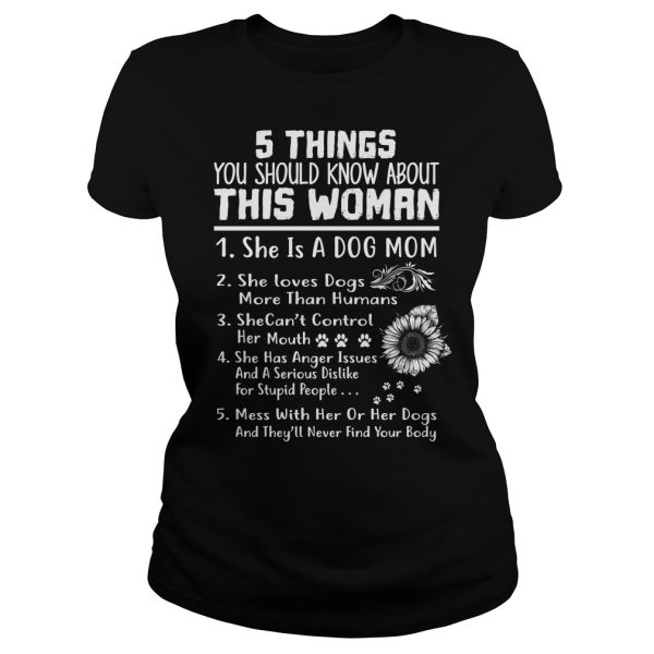 5 things you should know about this woman shirt, hoodie, long sleeve