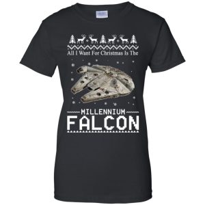 All I Want For Christmas Is The Millennium Falcon Sweatshirt