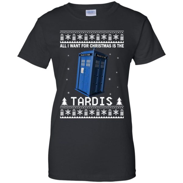 All I Want For Christmas Is The Tardis Christmas sweatshirt, shirt, hoodie