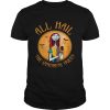 All hall the drinking Queen Nightmare Before Christmas wine shirt