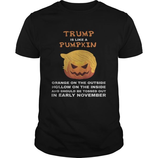 AntiTrump Toss Out in Early November Vote Halloween shirt