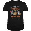 Apparently Were Trouble When We Are Together Who Knew Pitbull Halloween shirt