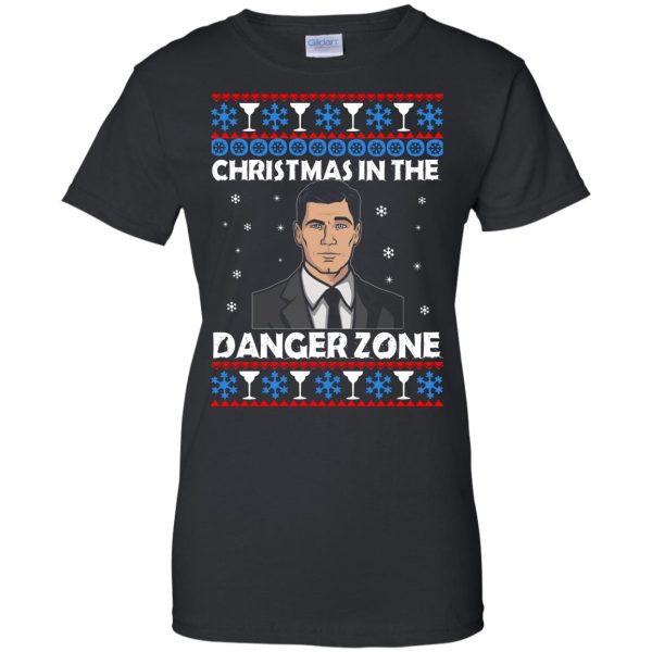 Archer Christmas in the Danger Zone ugly sweatshirt