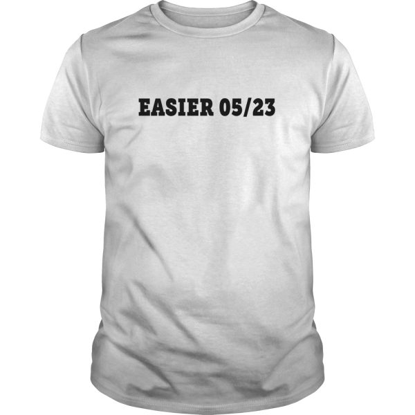 Ashton Irwin easier 05 23 shirt, hoodie, long sleeve