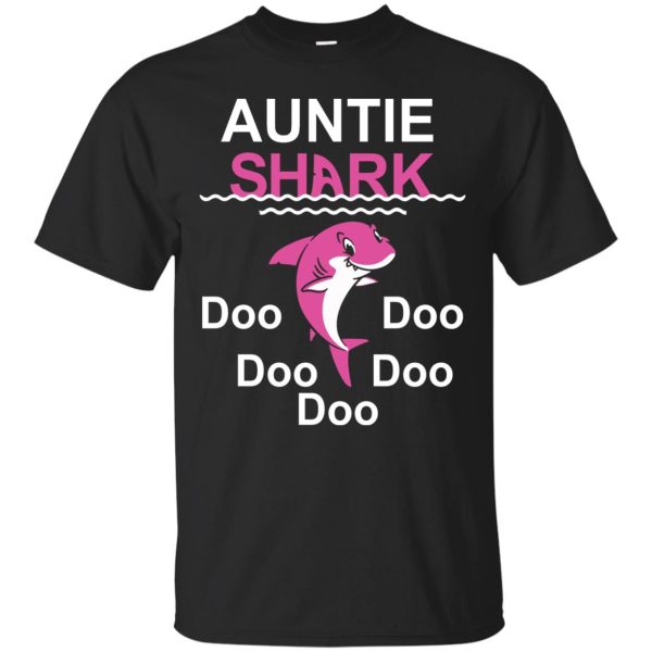 Auntie Shark Doo Doo Doo shirt