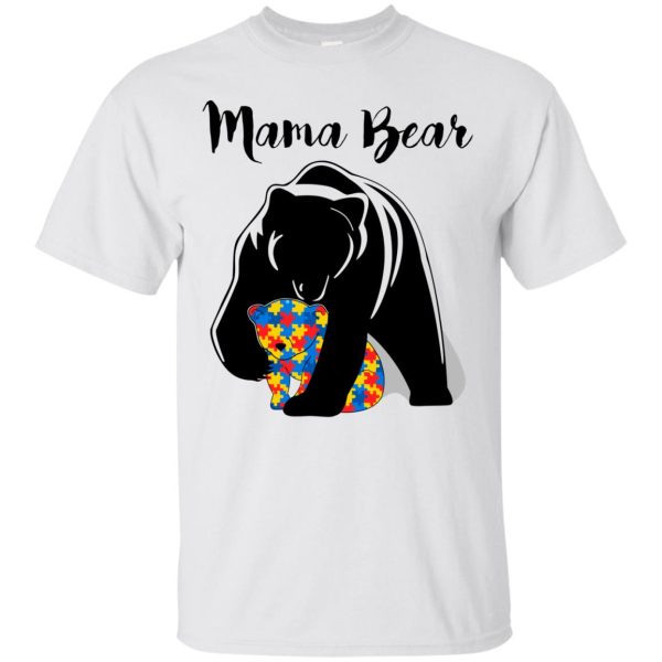 Autism Mama Bear shirt, tank top, long sleeve, ladies tee