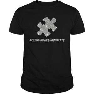 Autism accept adapt advocate shirt, hoodie, long sleeve