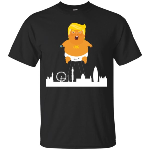 Baby Trump Crying Balloon London t-shirt, hoodie, long sleeve