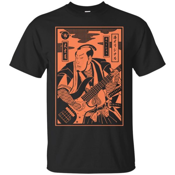 Bassist Samurai shirt, hoodie, long sleeve, ladies tee