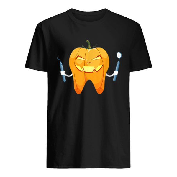 Beautiful Dentist Halloween Night Pumpkin Scrubs Scary Gift shirt