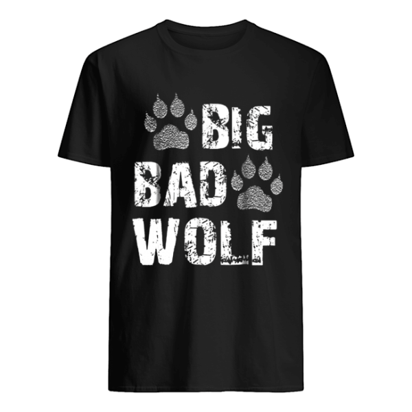 Big Bad Wolf Paw Print Halloween Costume shirt