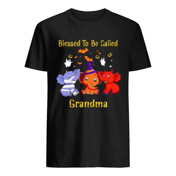 Blessed To Be Called Grandma Elephant T-Shirt